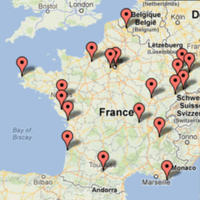 Carte Crésus en France